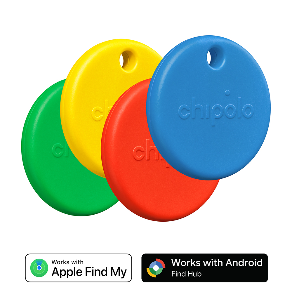 치폴로 분실방지 블루투스 트래커 팝 소형 위치추적기 스마트태그 치폴로 팝 4개입