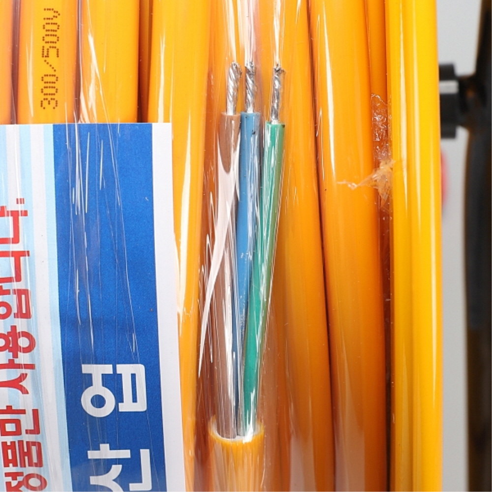 접지 전선릴 무플러그 2.5SQ 30호 30M 캠핑 연장선 리드선 작업선 미주산업 - 상세 이미지 4