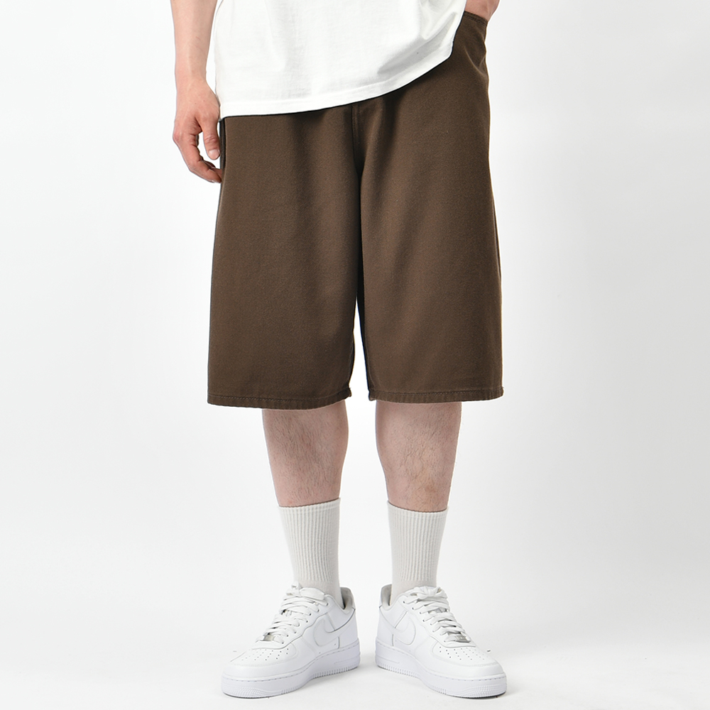 남자반바지 버뮤다팬츠 와이드 면 바지 여름 밴딩 6부팬츠 - 상세 이미지 4