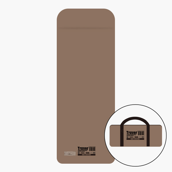 트루버 자충 매트 내장 펌프 캠핑 에어 매트리스 싱글, 샌드 베이지