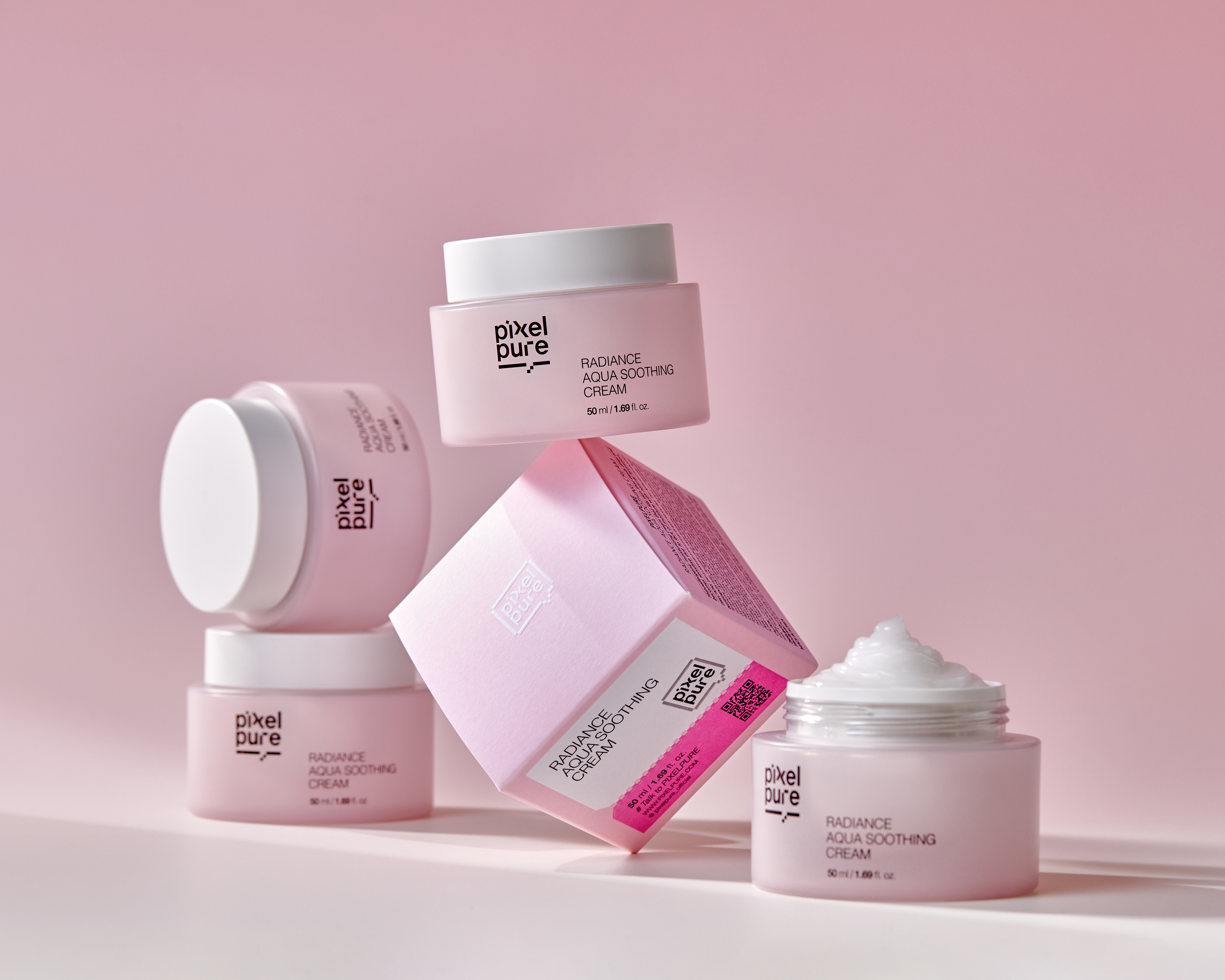 픽셀퓨어 래디언스 아쿠아 수딩 크림 젤크림 속건조 끈적임없는 50ml, 1개 이미지 7