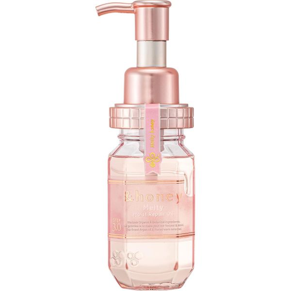 일본 앤드허니 멜티 모이스트 리페어 헤어 오일 100ml 로즈 허니향 500778 : 루니 마켓