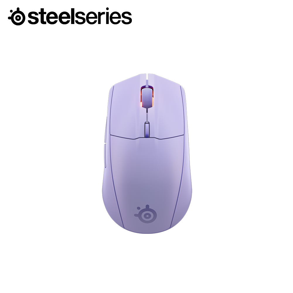 스틸시리즈 Rival 3 Wireless Gen 2 무선 게이밍 마우스 라벤더 - 상품 이미지