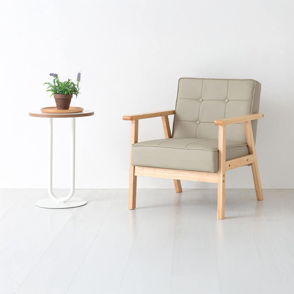 레스티 1인소파 TDSG 웜그레이 7378.8104