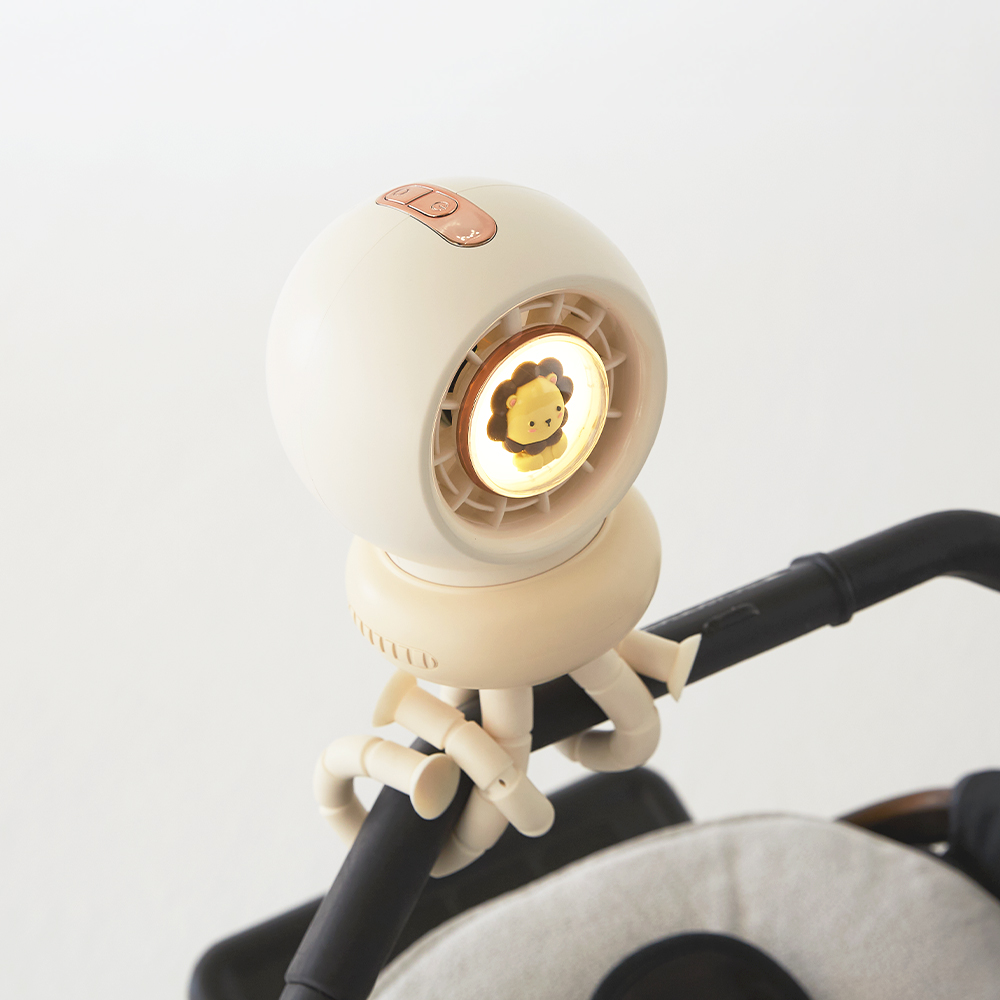 르젠 BLDC 무선 유모차 선풍기 레오팬 LBABY-UM1