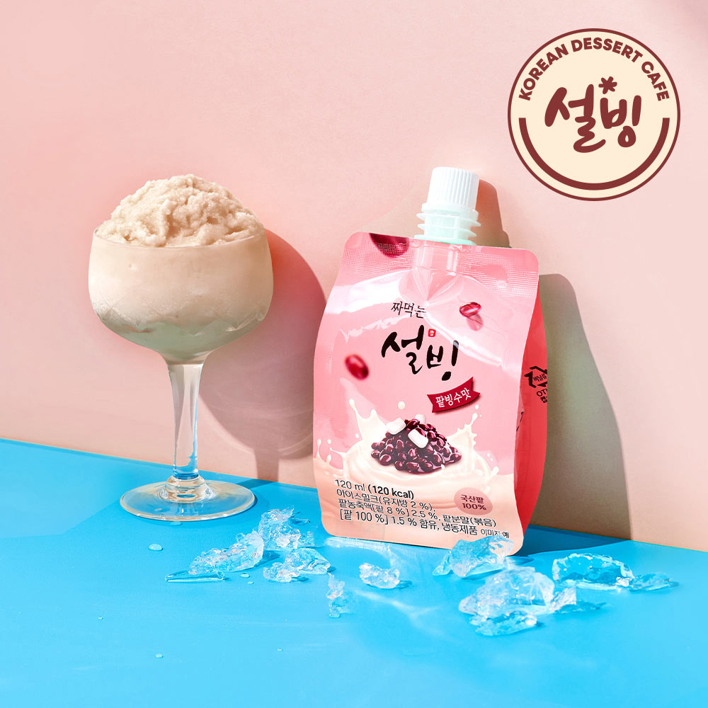설빙 짜먹는 아이스 팥빙수 24개입 - 상세 이미지 2