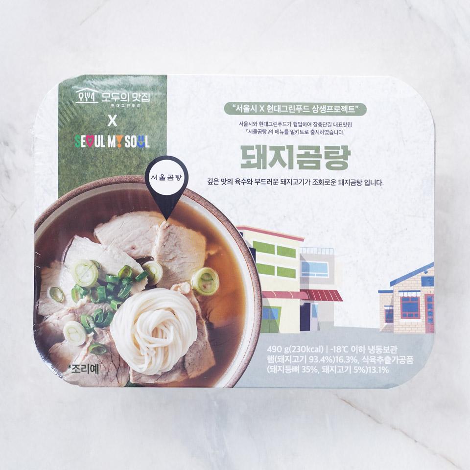 메가마트 [모두의맛집]서울곰탕 돼지곰탕 490g - 상품 이미지