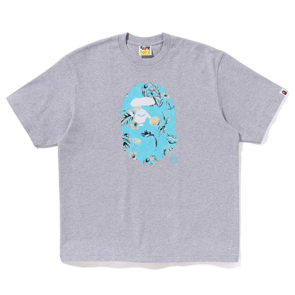 베이프 반팔티 VACATION PATTERN APE HEAD RELAXED FIT TEE 1L30-110-335 - 상세 이미지 4