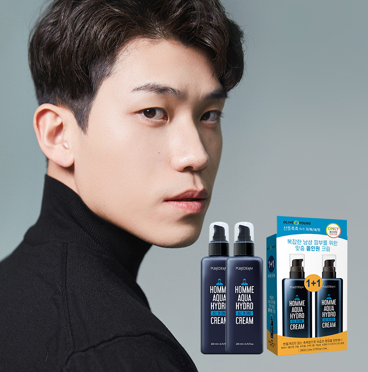 [1+1] 올리브영 남자화장품 올인원 로션 200ml+200ml 군대화장품 - 상세 이미지 2