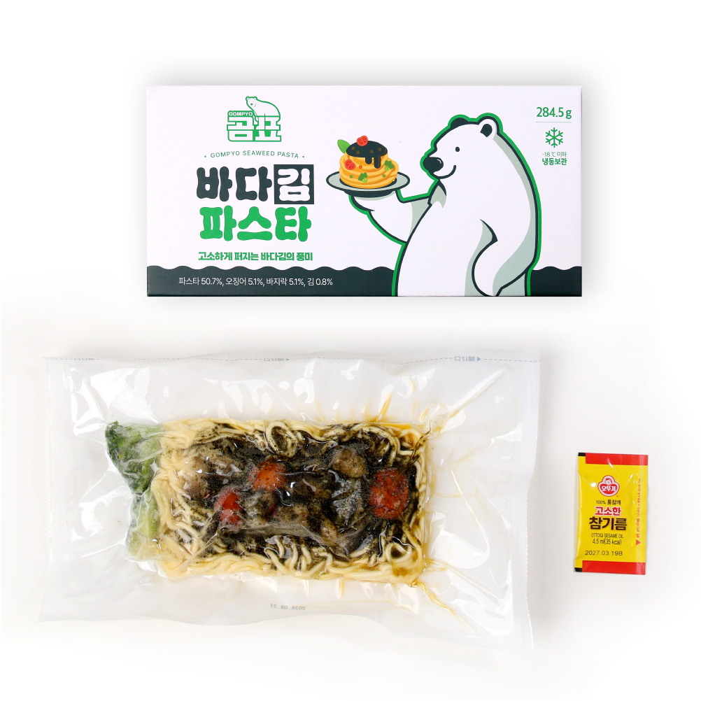 곰표 바다김 파스타 284.5g 홈파티 스테이크 캠핑 - 상세 이미지 3