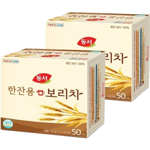 동서 한잔용 보리차 50Tx2개 : 네오포워드