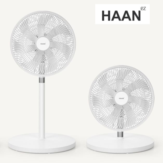인테리어 화이트 디자인 가정용 자취방 선풍기 아기방 선풍기 원룸 선풍기 - 메인 이미지