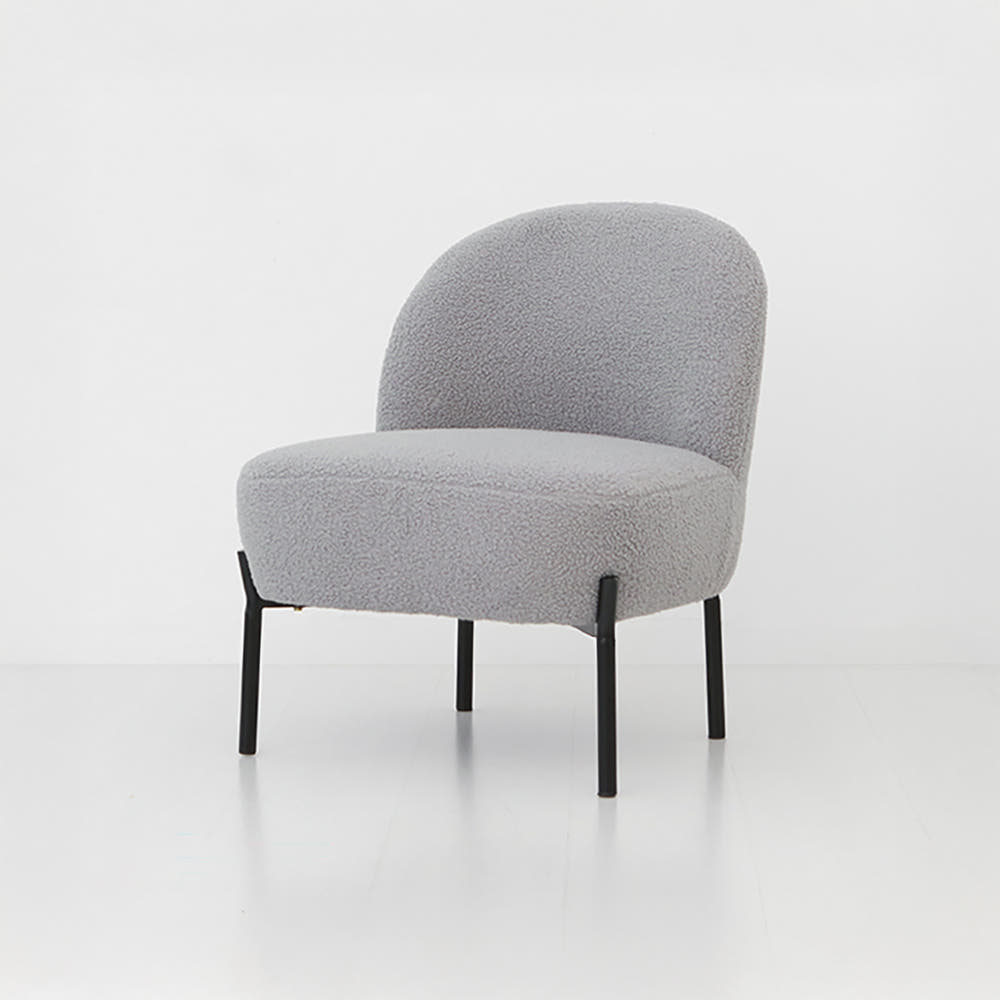 네르센 패브릭 소파 1인 JF2030 스툴미포함, 라이트그레이 4191.7409, 1인용