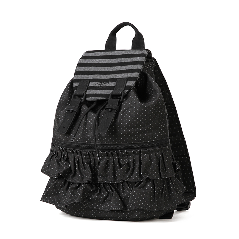 [반워크] 셔링 백팩 여성 미니 디자이너 브랜드 대학생 가방 데일리 보부상 3color