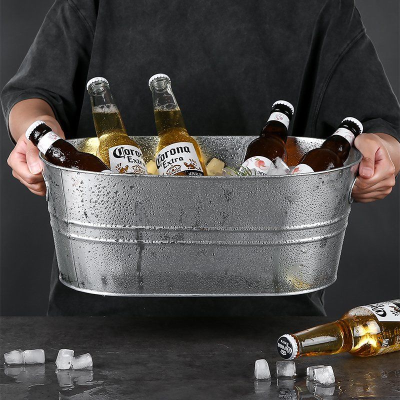 맥주 아이스버킷 샴페인 바스켓 양주 얼음통 와인 위스키 - 상세 이미지 3