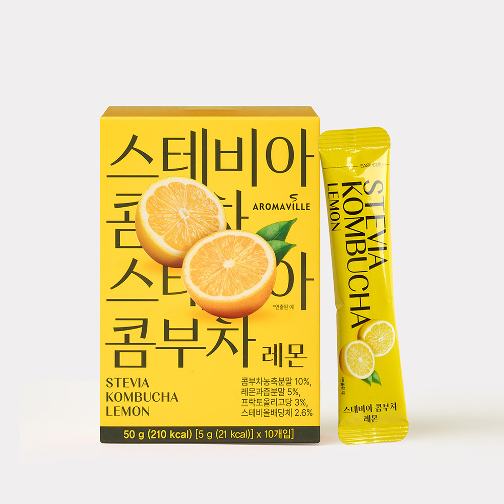 아로마빌 스테비아 콤부차 파인애플 패션후르츠, 10개입, 3개 이미지 7