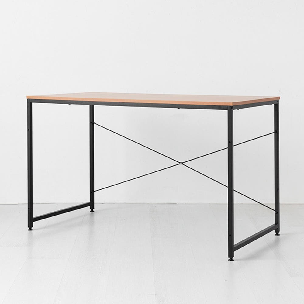 MOBLAC 책상 12060H72 1200x600x720mm, 블랙 7739.8363 - 메인 이미지