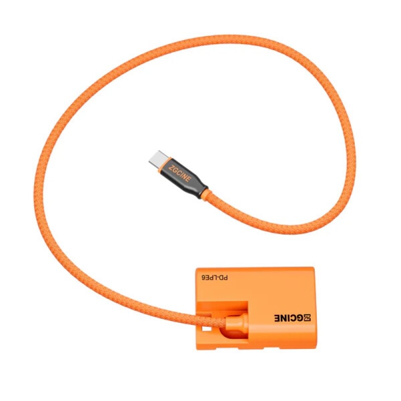 ZGC 캐논 카메라 USB-C PD to LPE6 더미 케이블 / PD-LPE6