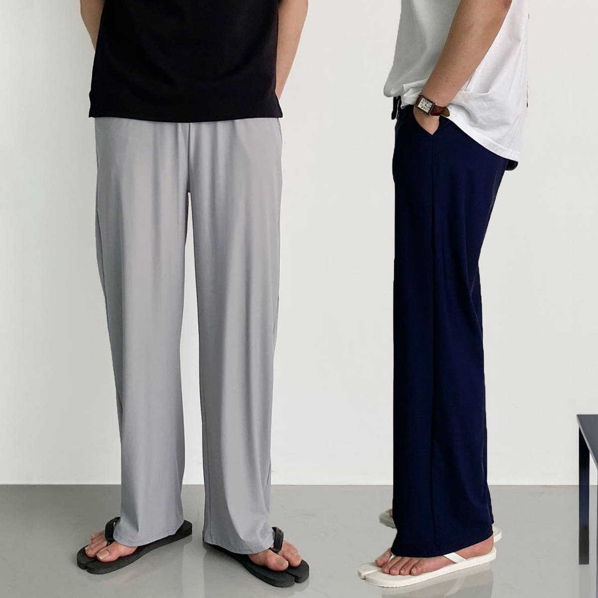 블루트 남자냉장고바지 와이드팬츠