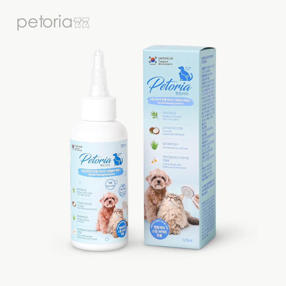 펫토리아 스팀브러쉬 전용 티트리 디탱글러 에센스 120ml 1개 - 상세 이미지 2