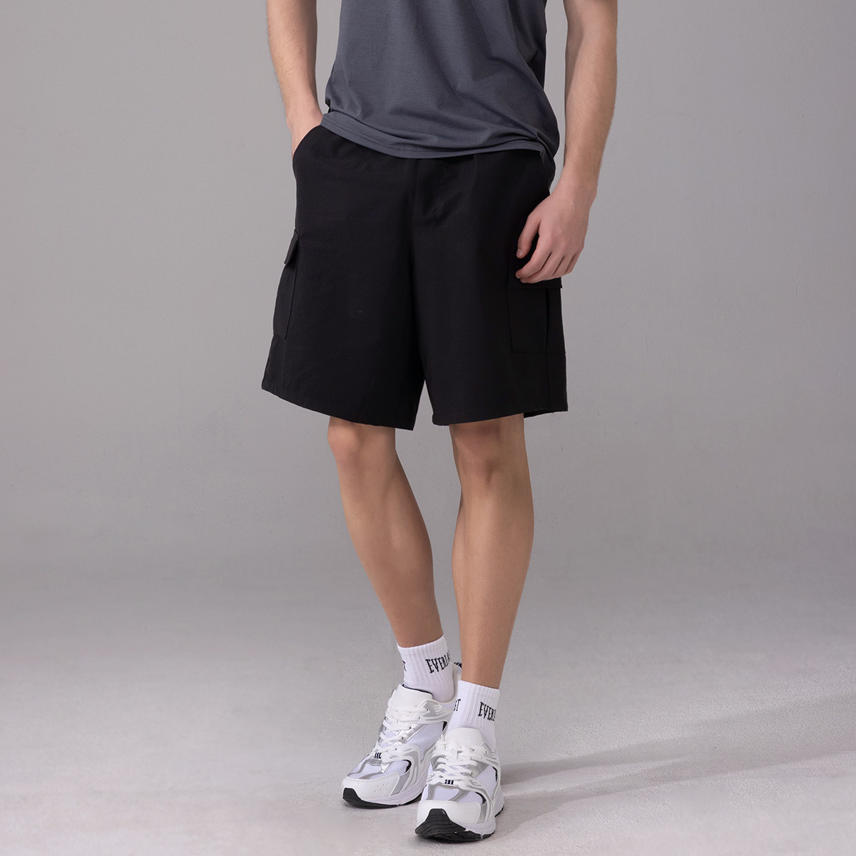 에버라스트 남자 반바지 4.5부 팬츠 여름 카고 바지 - 상세 이미지 3