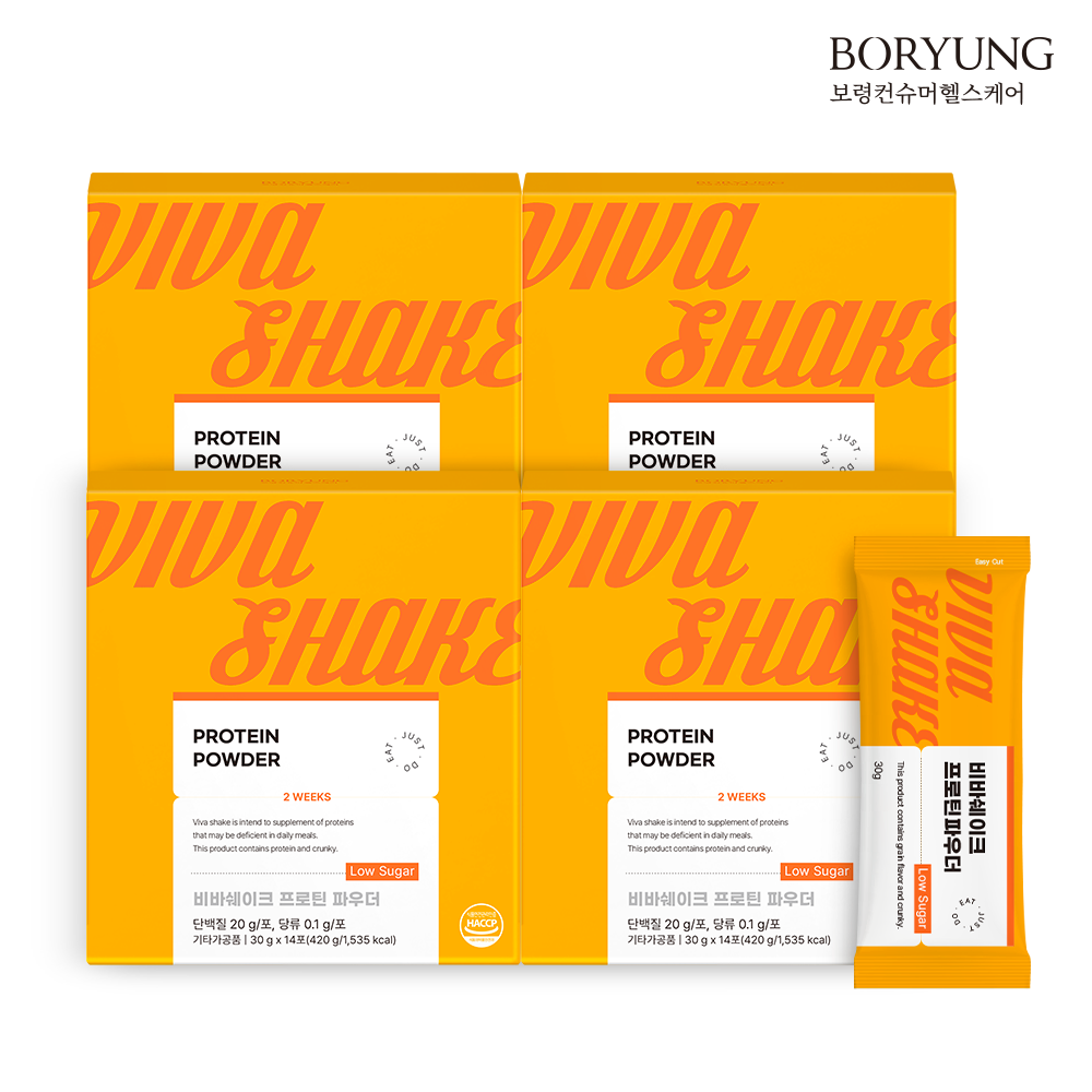 비바쉐이크 프로틴 파우더 단백질 락토프리 14포, 4개 이미지 1