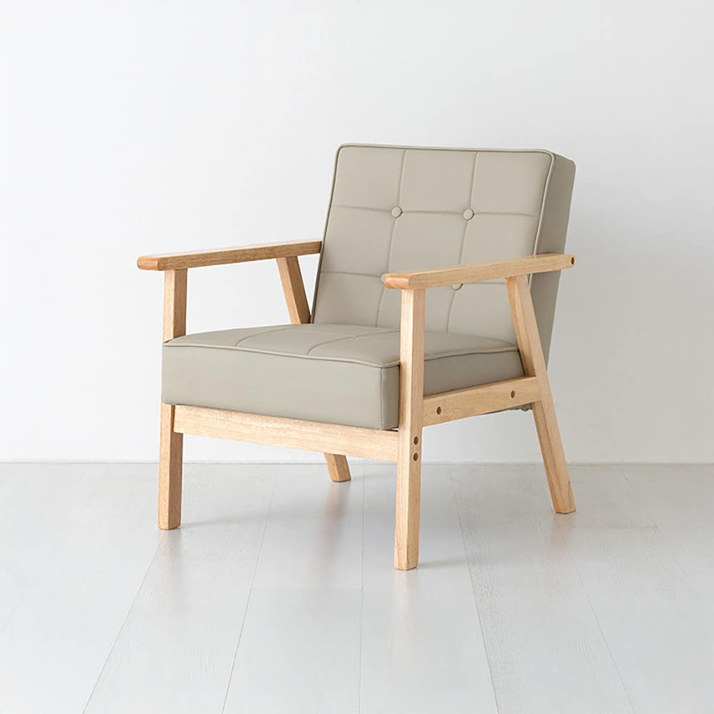 레스티 1인소파 TDSG 스툴미포함, 웜그레이 7378.8104, 1인용