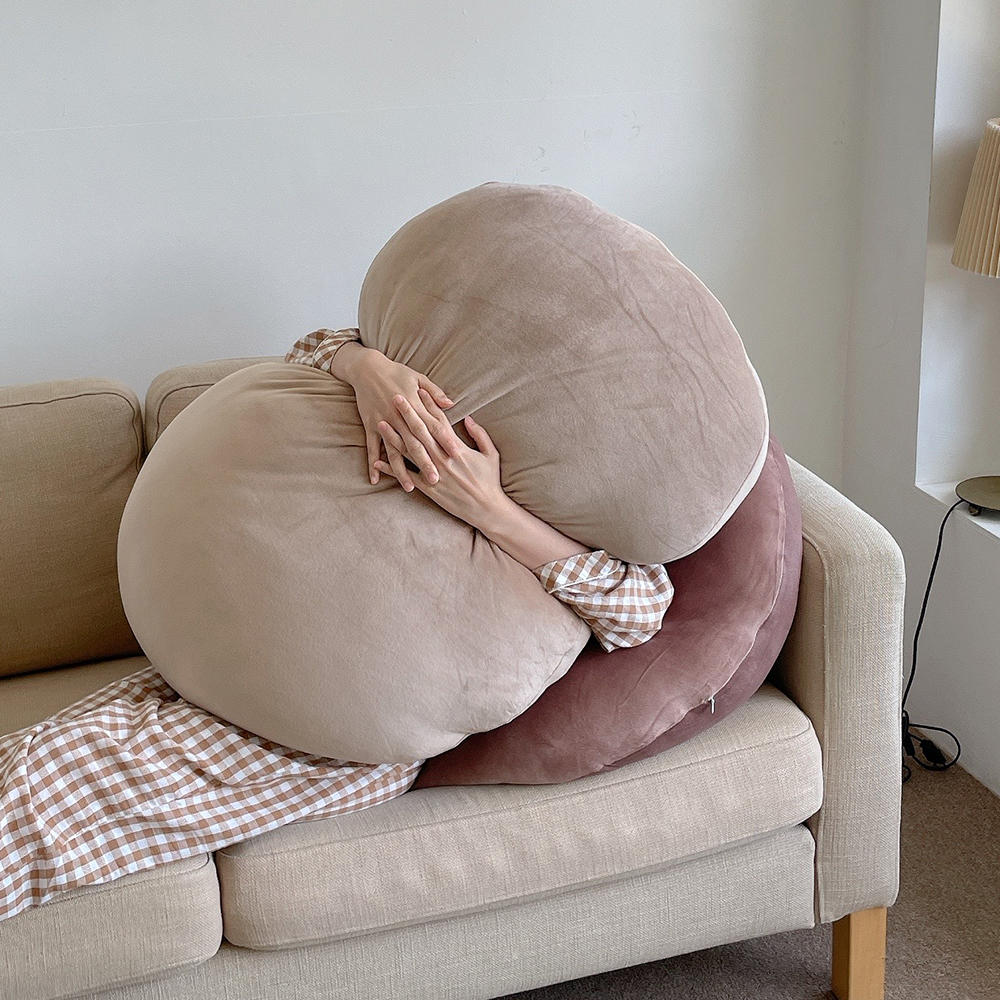 리브숨 대형 쫀득 모찌 대형 쿠션 소파 바디필로우