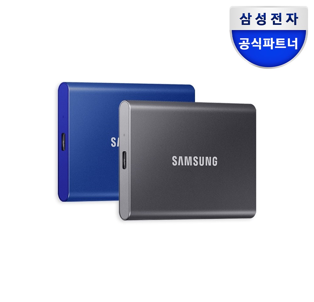 삼성전자 삼성 외장 SSD 포터블 T7 1TB, 그레이