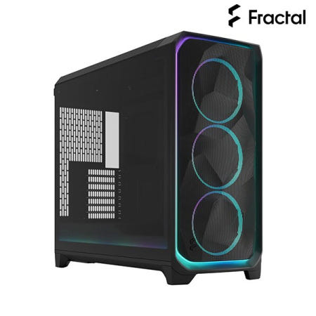 프렉탈디자인 Fractal Design Meshify 3 XL Ambience Pro RGB 강화유리 PC케이스 (블랙)