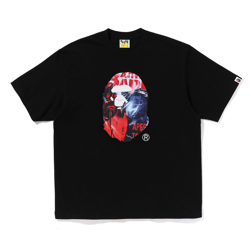 베이프 반팔티 PHOTO PRINT APE HEAD RELAXED FIT TEE 1L30-110-333 - 상세 이미지 4
