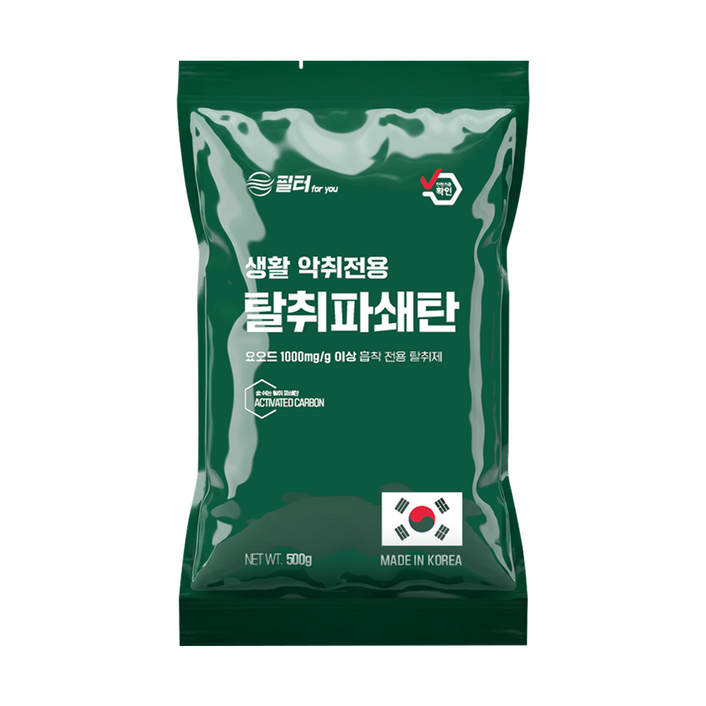 파쇄탄 1.5KG 천연 제습제 습기제거제 탈취 무향 무자극 옷장 화장실 집안 유해가스제거 - 상세 이미지 4