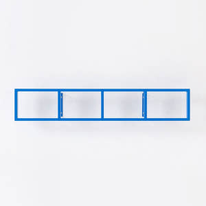 레이터 벽선반 CDDVD 850x160x100mm, 1단, 블루 3979... 솔직 후기 | 실제 배치 사진 포함 - 상품 이미지 1
