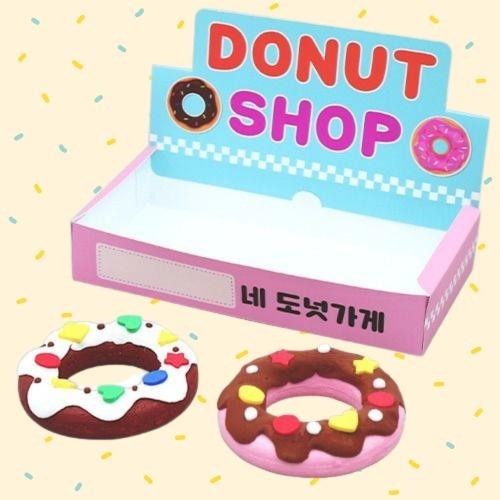 우리동네 조물조물 도넛 가게 (4인) 만들기 DIY 키트 유치원 어린이집 방과후 : 테니텐
