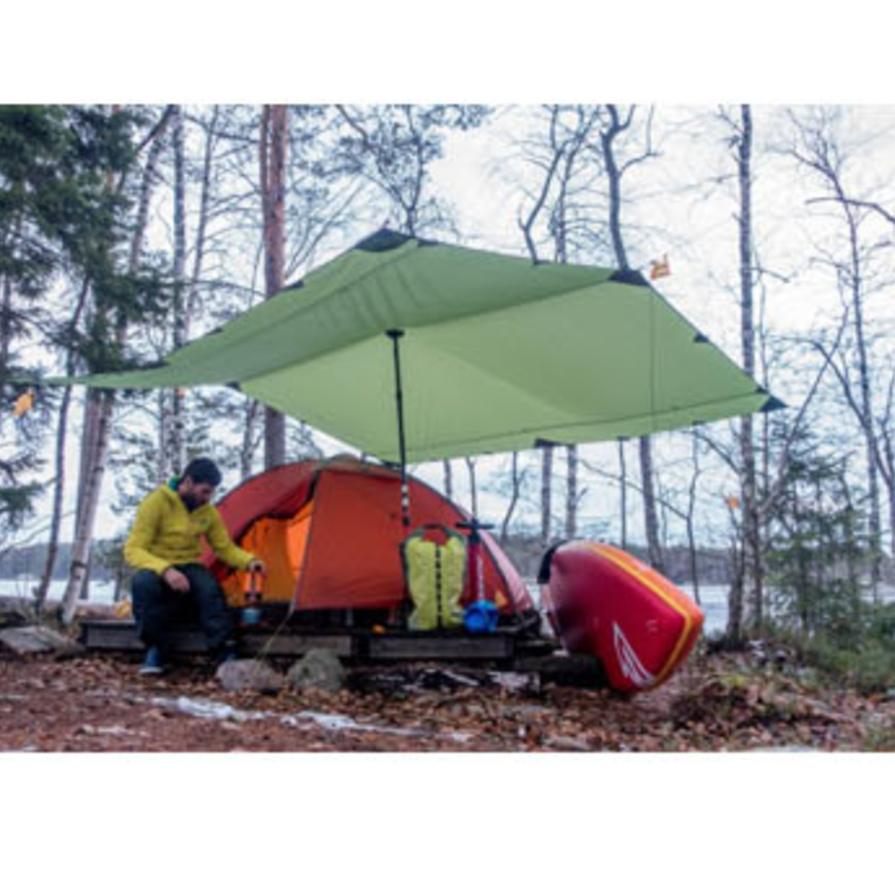 엑스패드 타프 2 버사 캠핑 백패킹 경량 미니멀 타프 - 상세 이미지 4