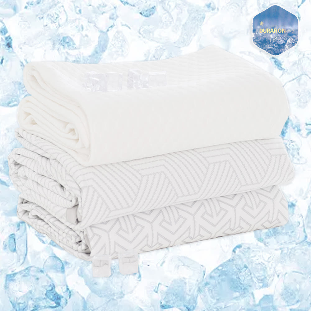 듀라론 여름 냉감 패드 매트리스 침대 패드 휴비스 패밀리침대 국내생산 SS