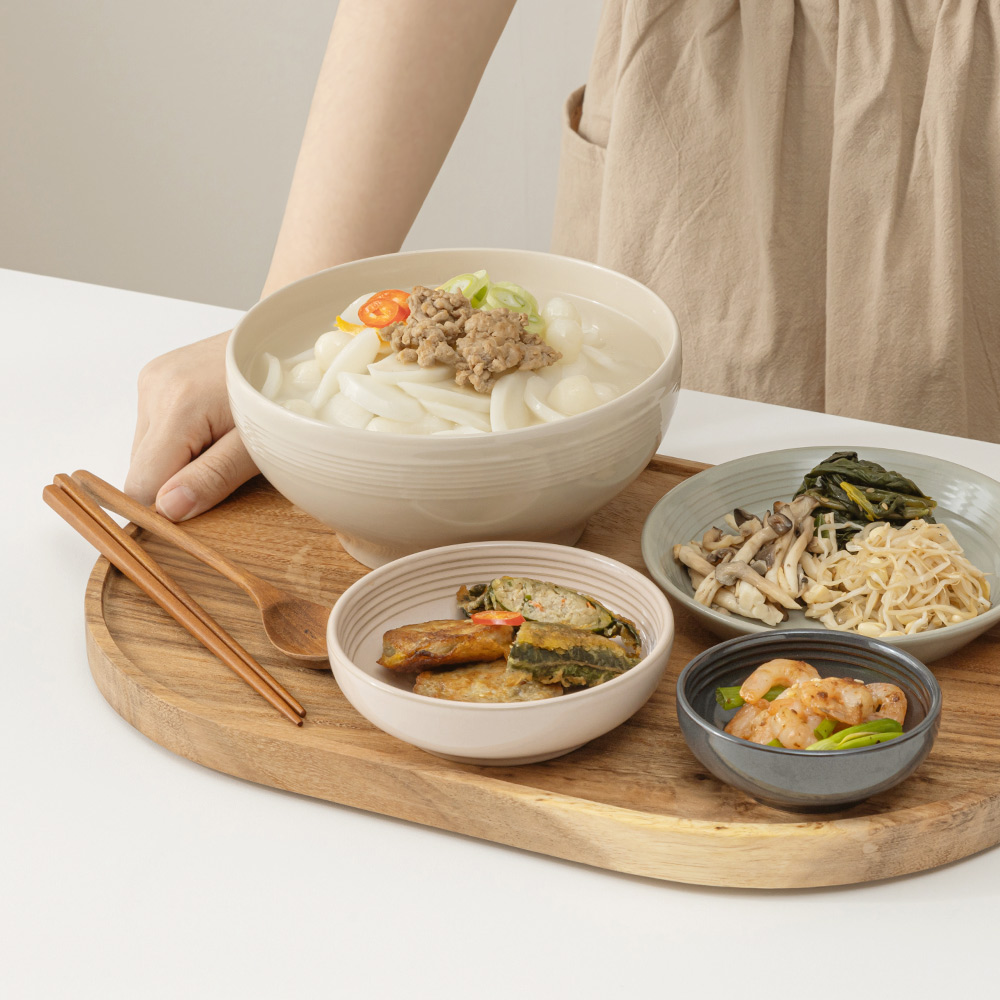 윤도자기 다인 국산 면기 도자기 덮밥그릇 라면기 우동기 국수그릇 이미지 8