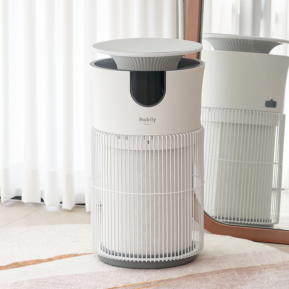 브라비 펫 전용 공기청정기 반려동물 냄새·털 제거 HEPA 3단계 필터 UVC 살균 음이온