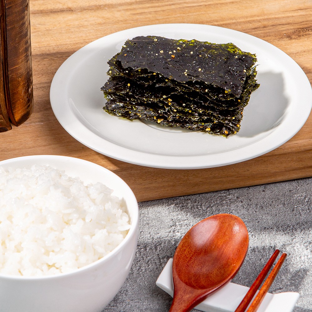 명품 돌김 캔포장 구운김 마늘 올리브유 조미김 맛김 맥주안주 김선물세트 - 상세 이미지 3