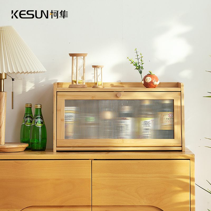 홈카페수납장 모듈 호두색 슬라이딩 그릇장 주방 틈새 거실 정리함 찬장 틈새장 틈새수납장 - 상세 이미지 5