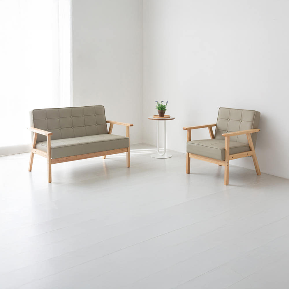 레스티 1인소파 TDSG 웜그레이 7378.8104