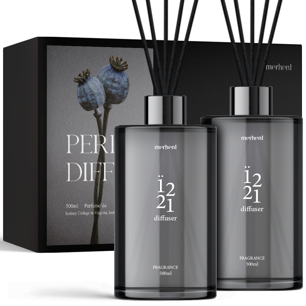 1+1 메르헨트 대용량 디퓨저 500ml 준포레스트 실내방향제 화장실 사무실 인테리어
