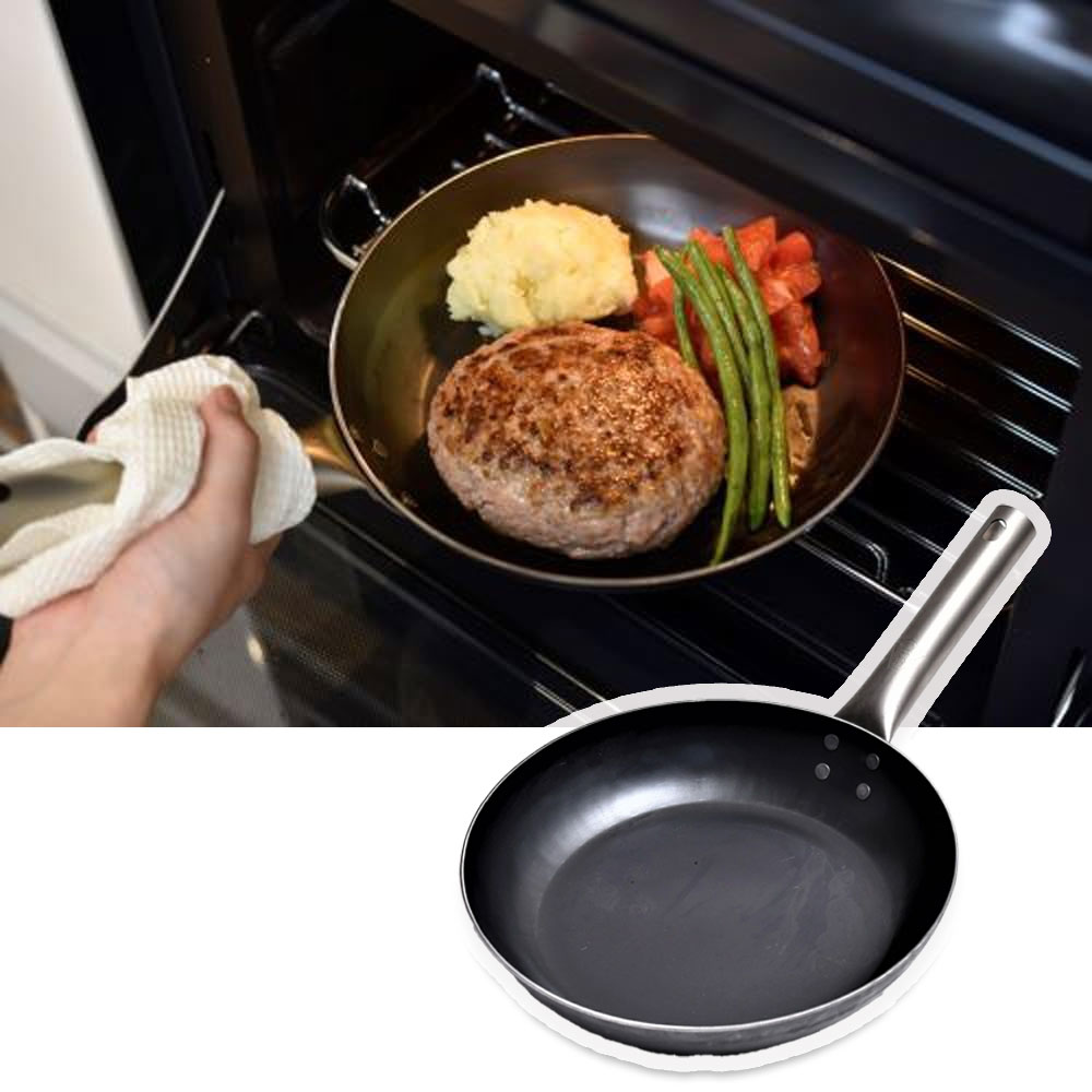 야마다공업소 하나코 철 후라이팬 24cm 인덕션겸용 - 메인 이미지