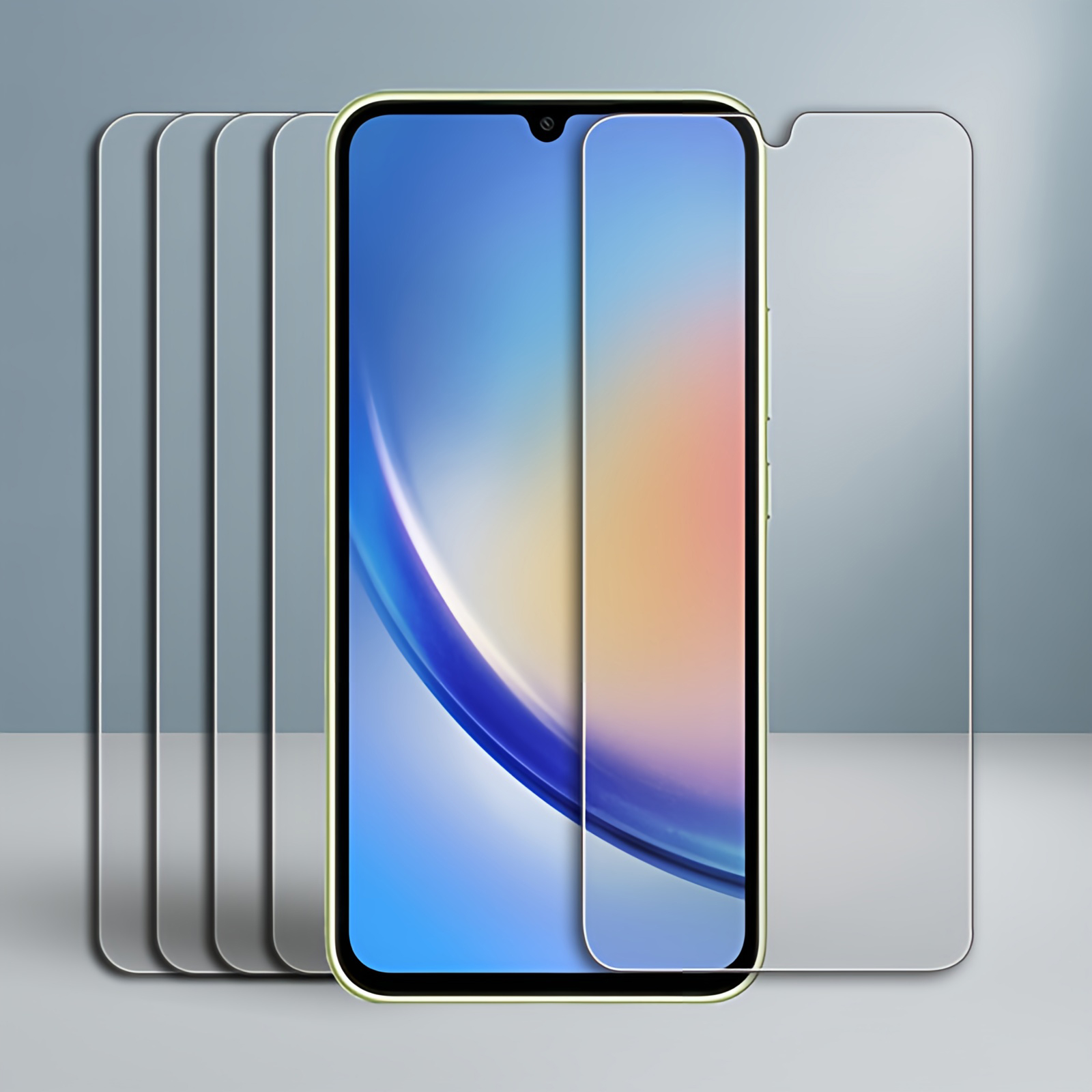 광학 강화 액정보호필름 갤럭시A34, 5매입