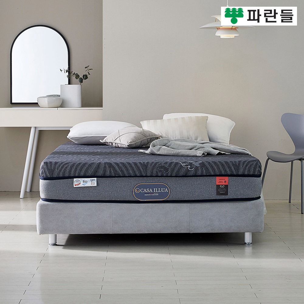 파란들 illua 블랙템포 삼중직원단 25T 더블(D) 폼 매트리스 - 상세 이미지 2
