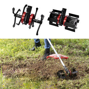 예초기 부착 관리기 로타리 로터리 잡초 제거 도랑 흙파기 텃밭 밭갈이 호... 실사용 후기 | 효과 있을까? - 상품 이미지 1