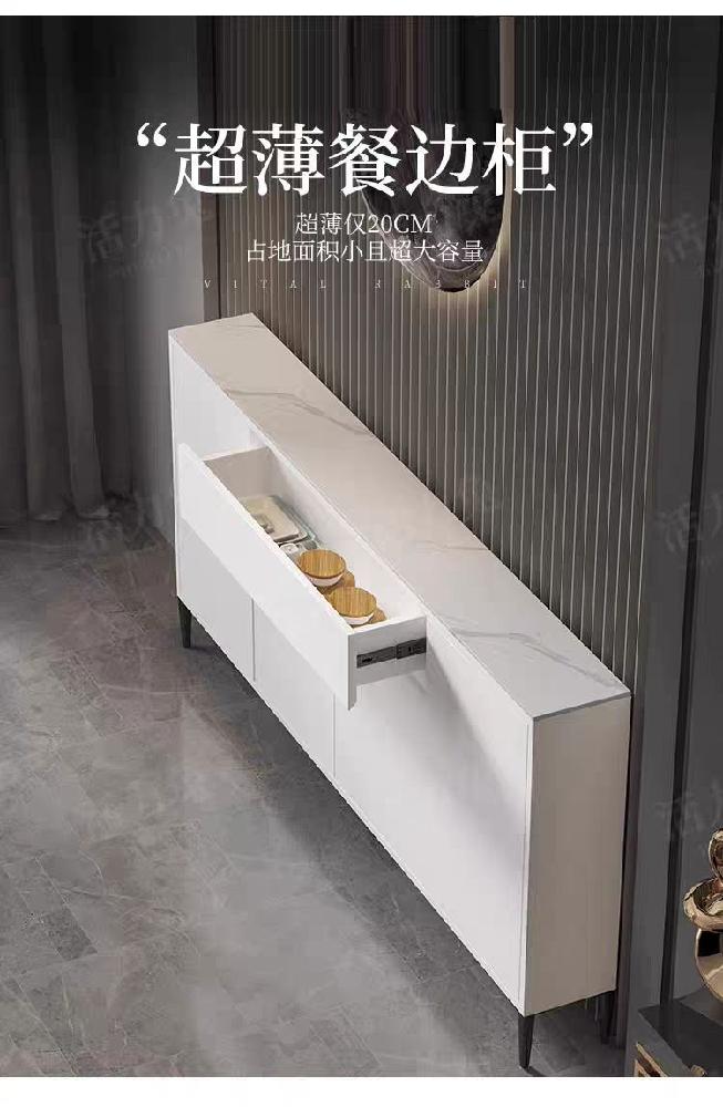얇은 벽면 수납장 참고 서랍방향 틈새 선반 슬림장 좁은 - 상세 이미지 2
