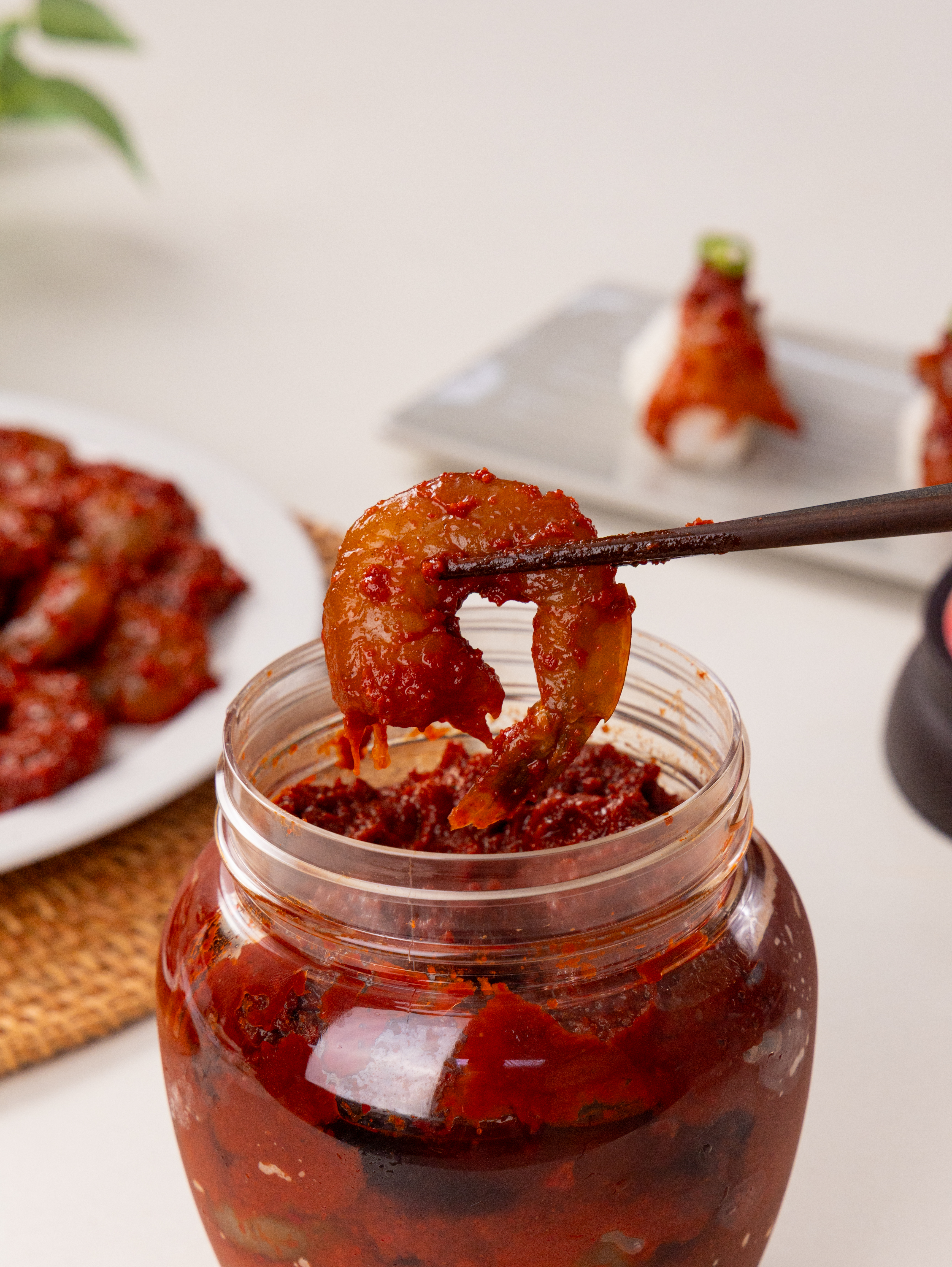 일월식품  수제  깐간장새우1kg + 깐양념새우1kg, 1kg 2개 - 상세 이미지 4