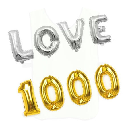 은박 풍선 문자 숫자 생일 이벤트 축하 파티 장식 기념일