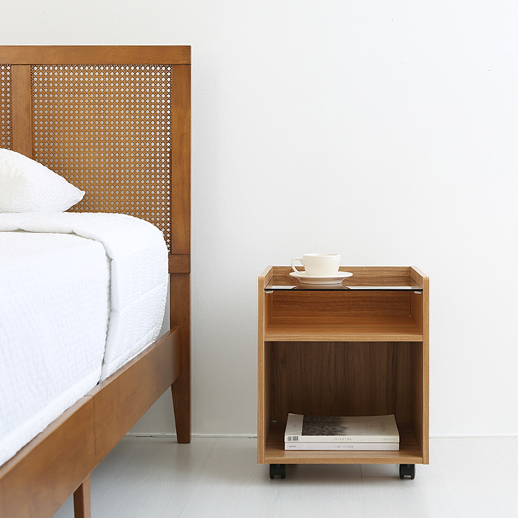 몬탁 이동식 사이드테이블 MB22ST4940 캄포어베니어 0771.6319